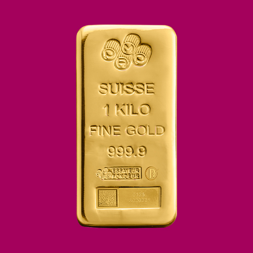 Gold Cast Bar - 1KG