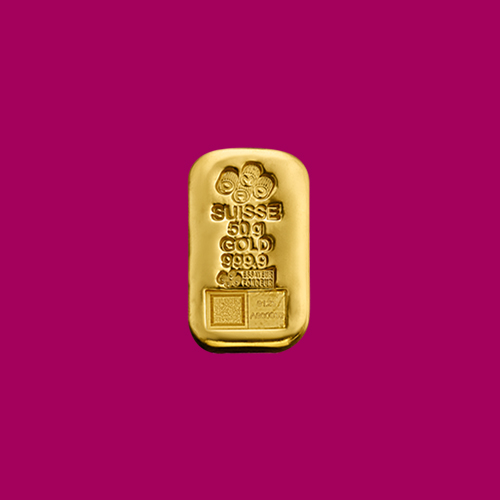 Gold Cast Bar - 50G