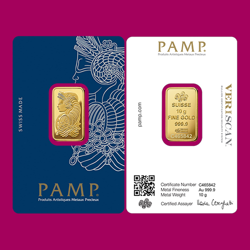 	Fortuna Gold Minted Bar - 10G